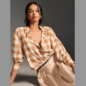 Anthropologie Bennet Buttondown Shirt by Maeve